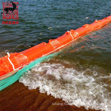 WGV750 pvc soild oil floating barrier/boom for water fence